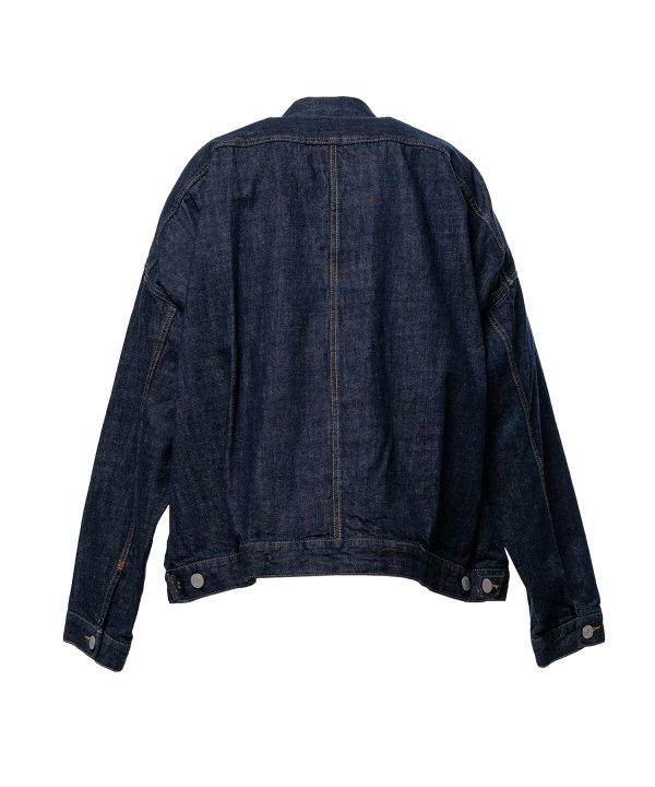 One Washed Selvage Denim Jacket