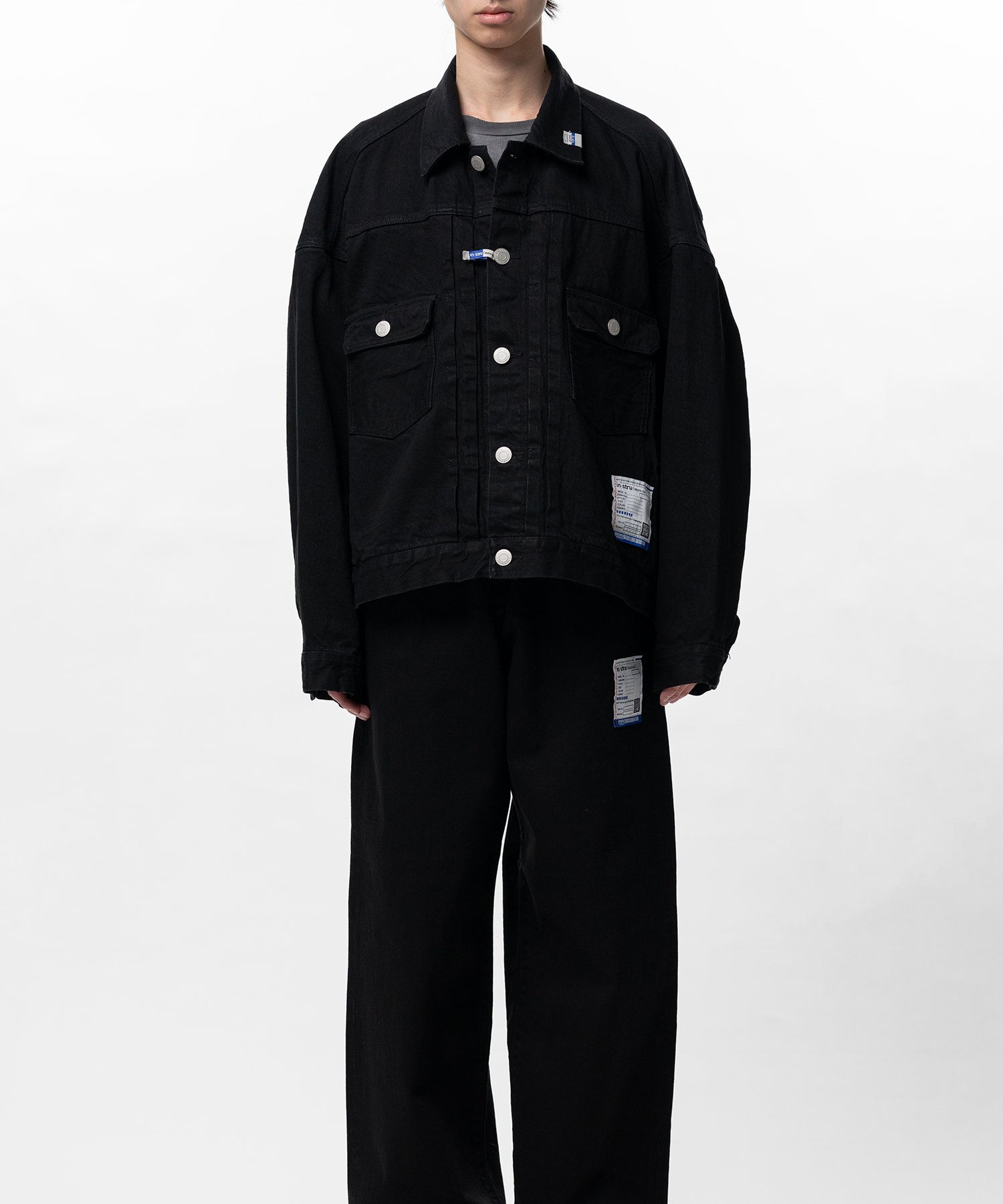 One Washed Selvage Denim Jacket