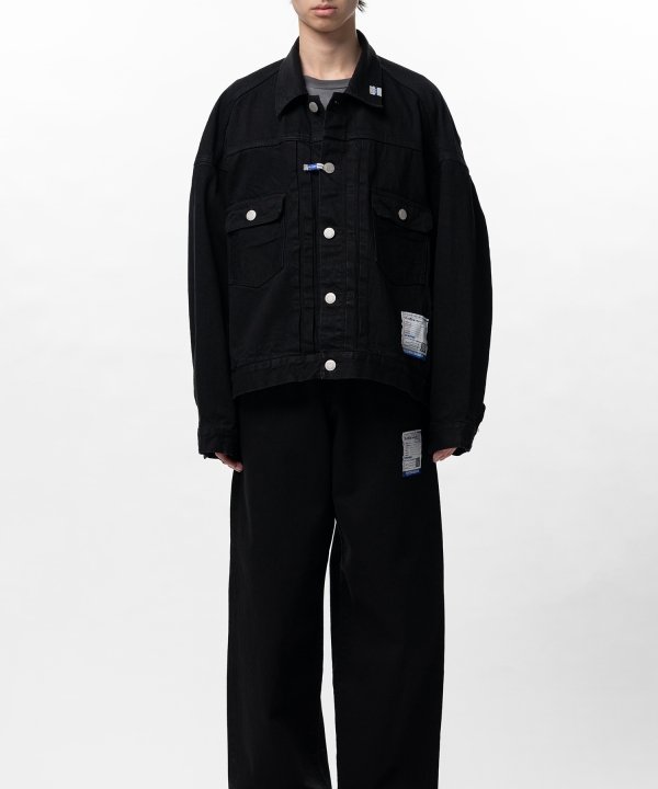 One Washed Selvage Denim Jacket