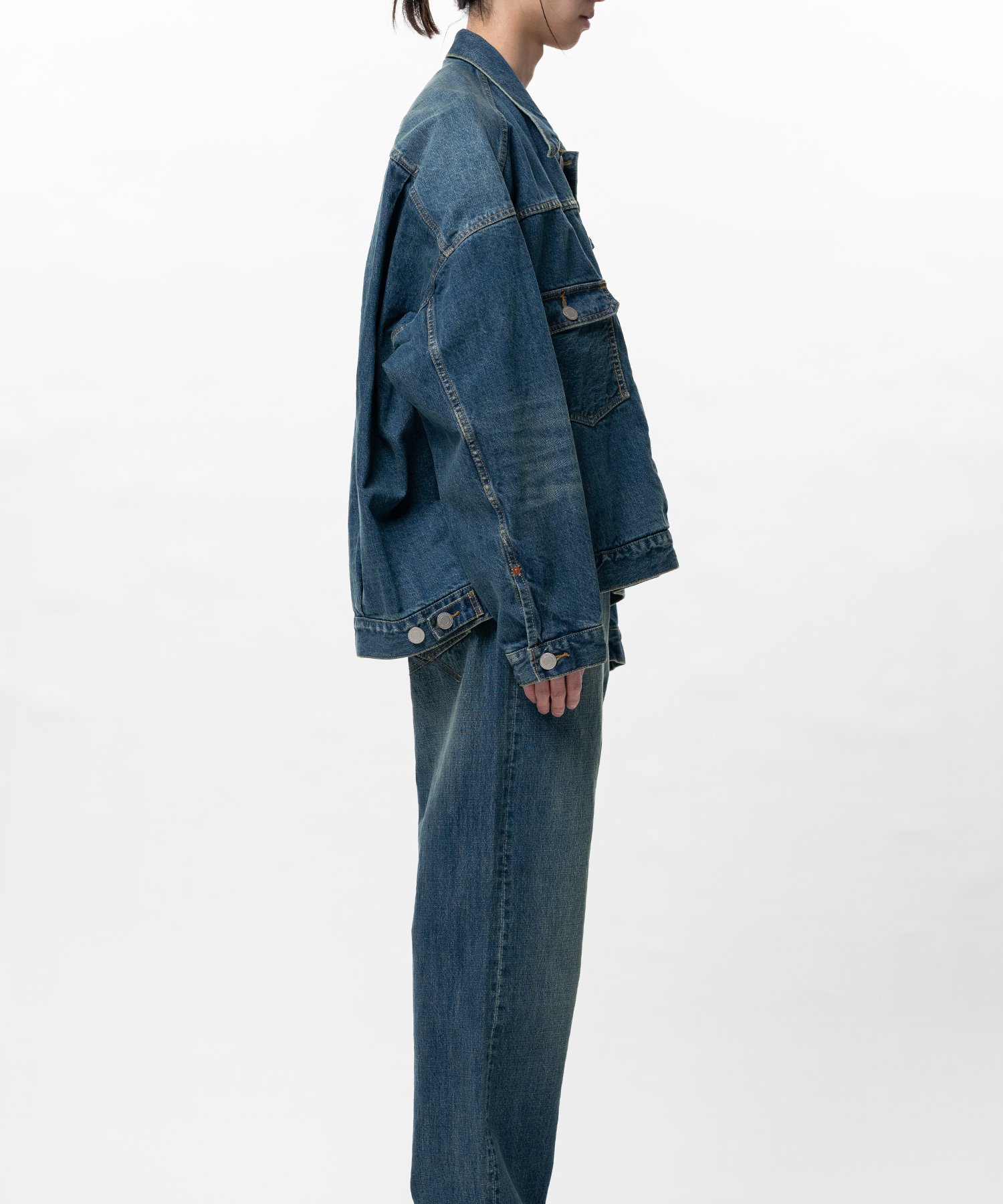 Hard Washed Selvage Denim Jacket