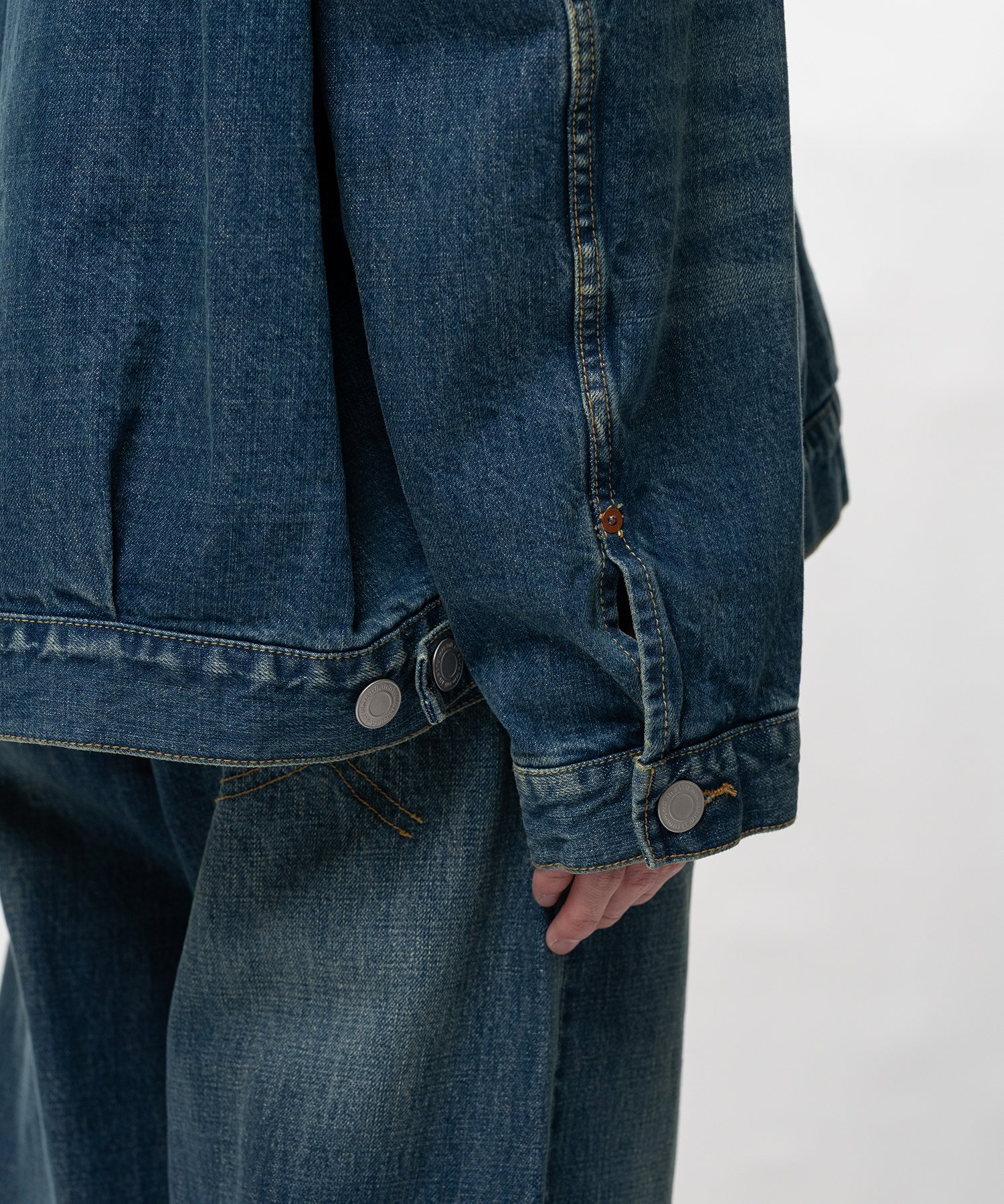Hard Washed Selvage Denim Jacket