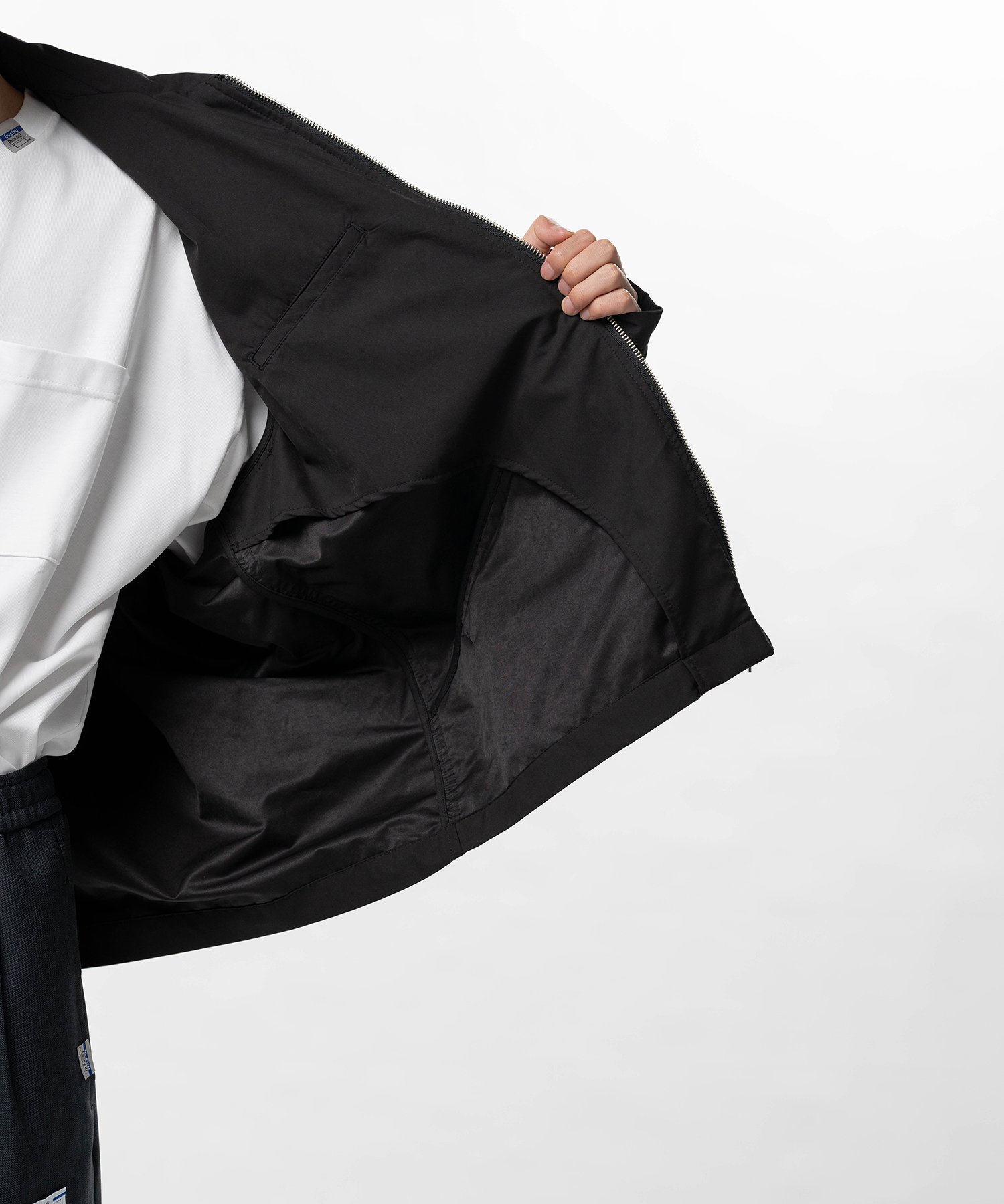 W/R Back Twill Zip Jacket