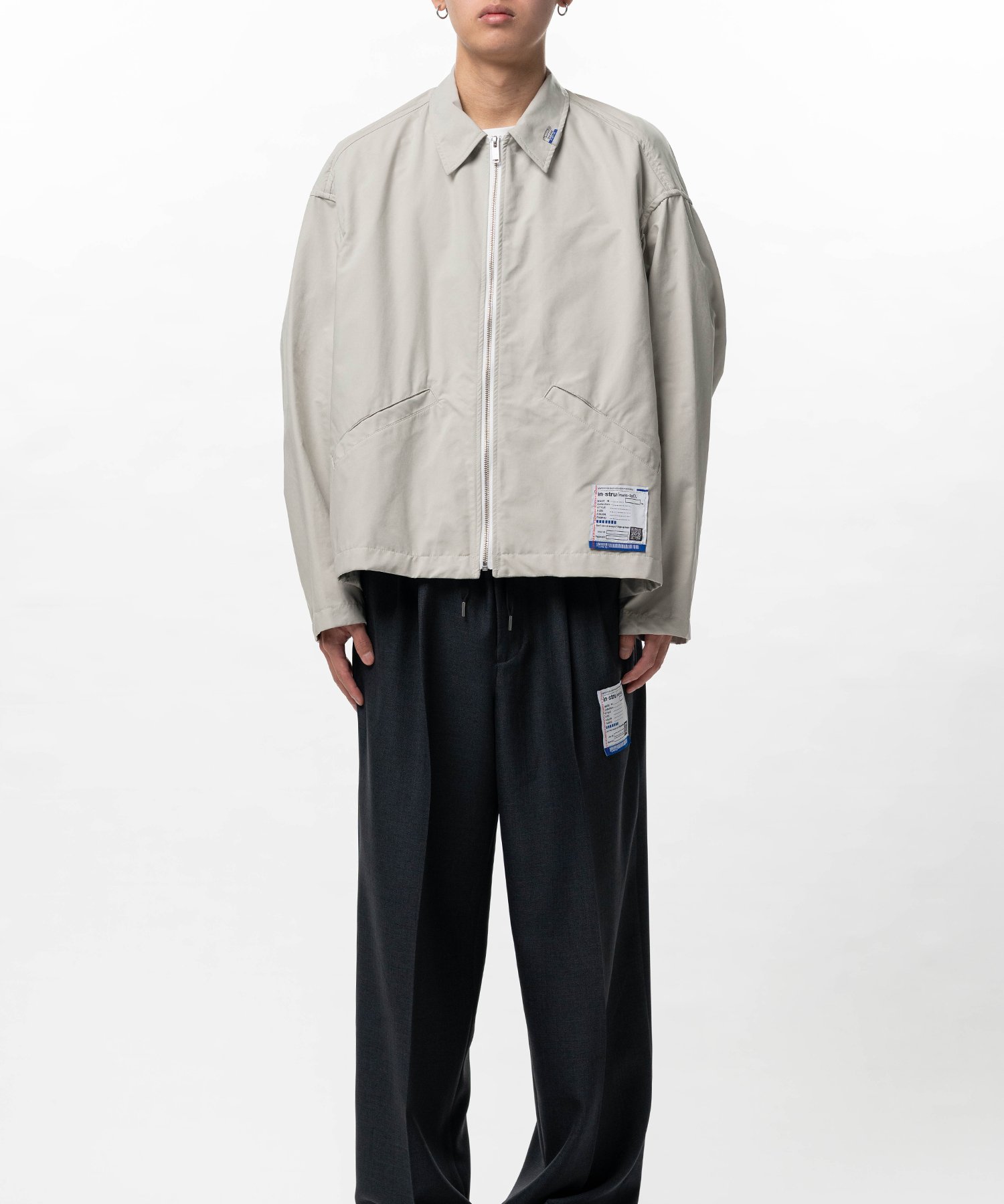 W/R Back Twill Zip Jacket