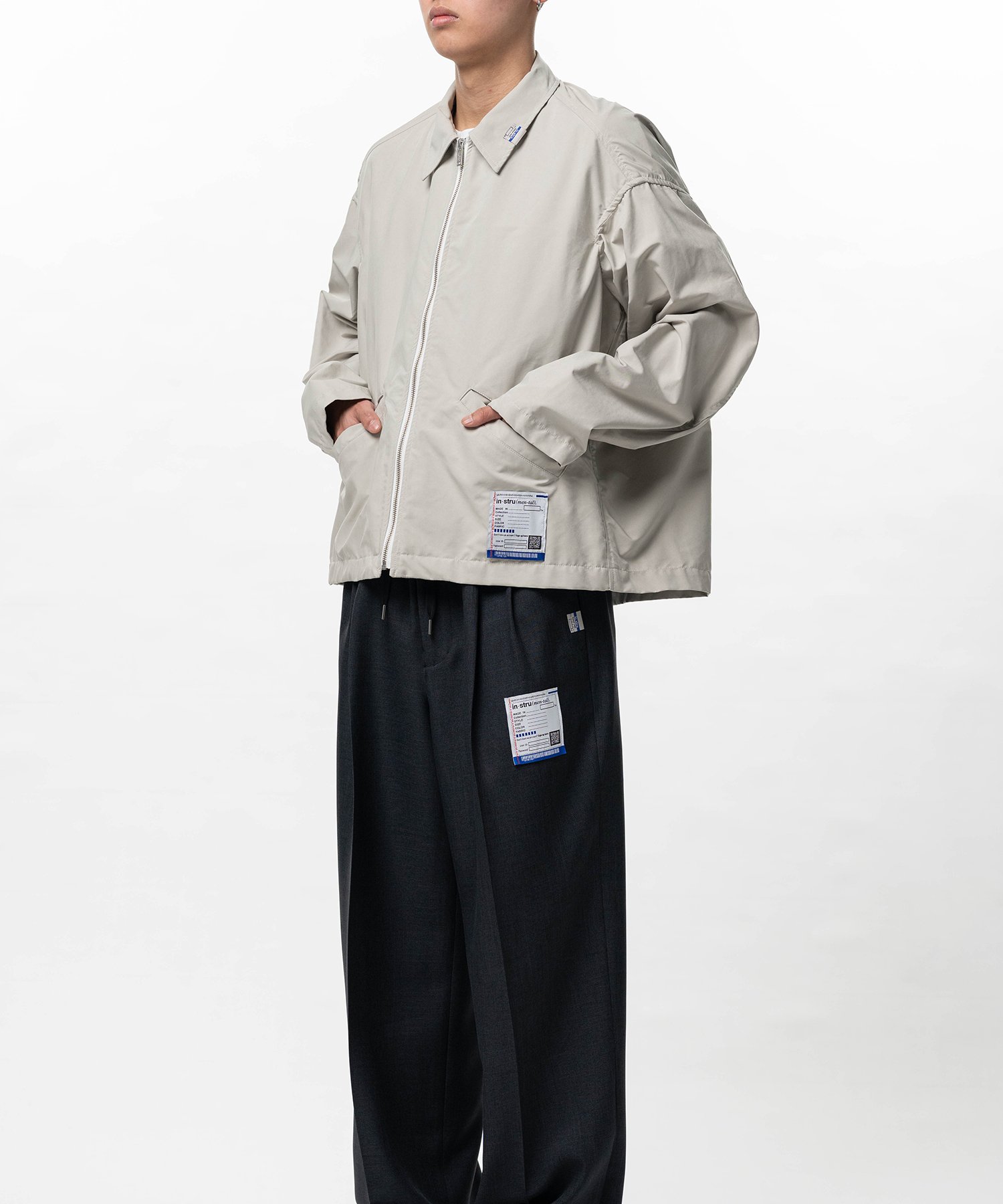 W/R Back Twill Zip Jacket