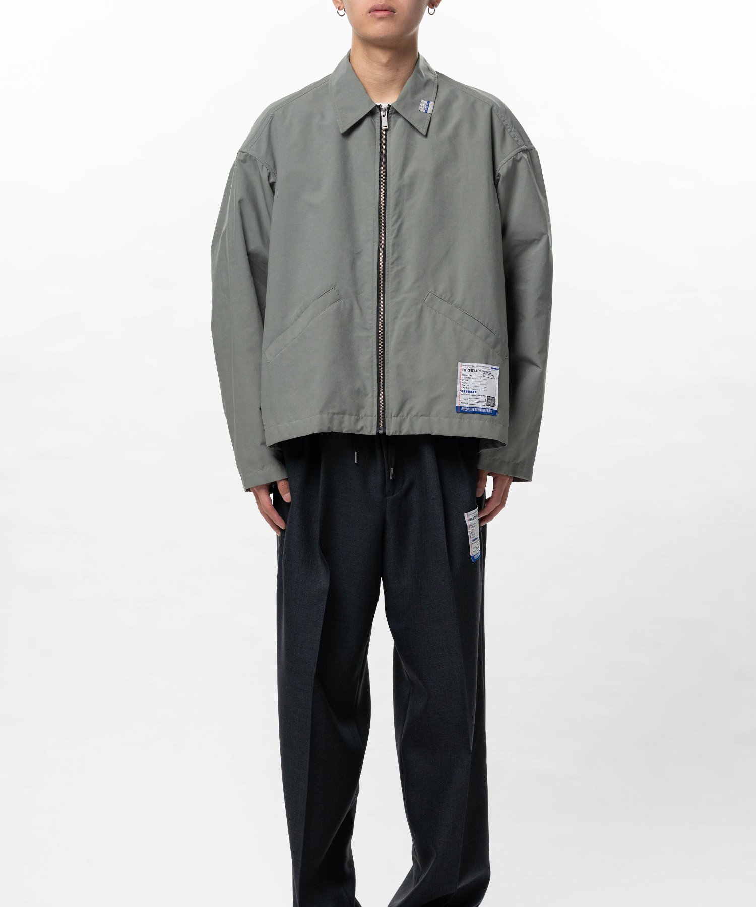 W/R Back Twill Zip Jacket