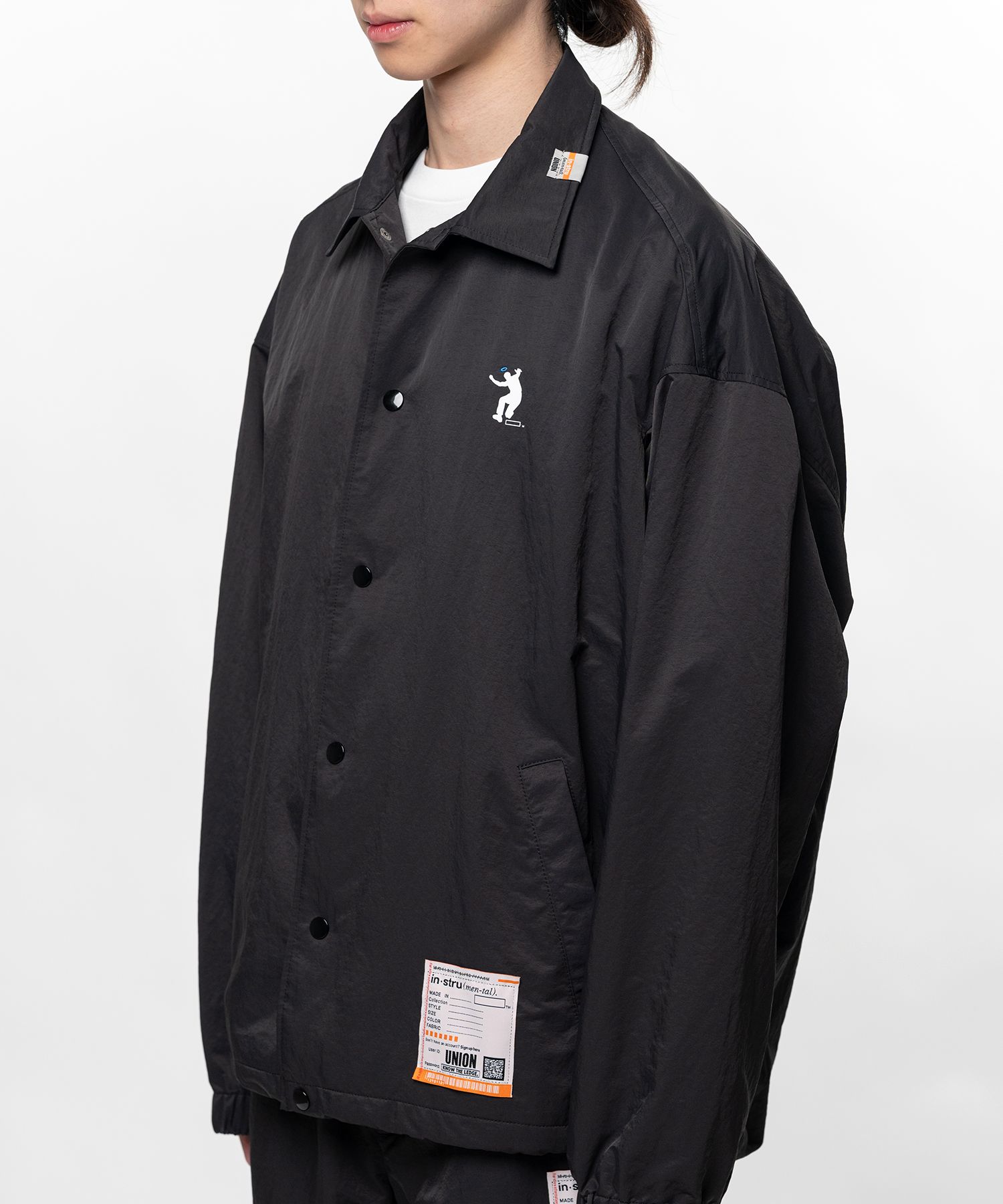 "UNION x in・stru(men-tal)." Frontman Coach Jacket
