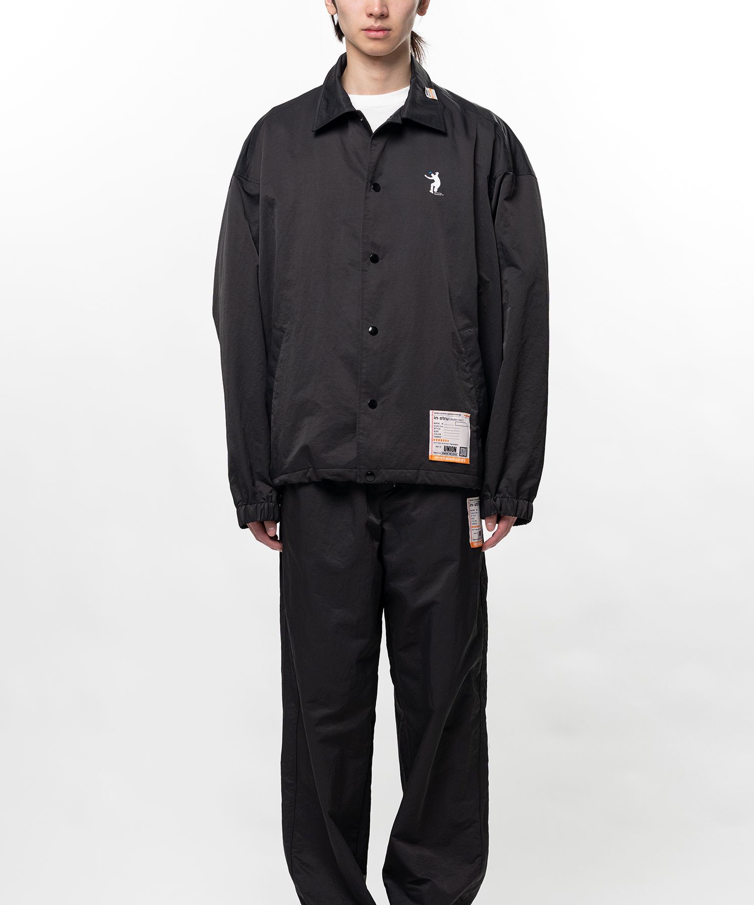 "UNION x in・stru(men-tal)." Frontman Coach Jacket