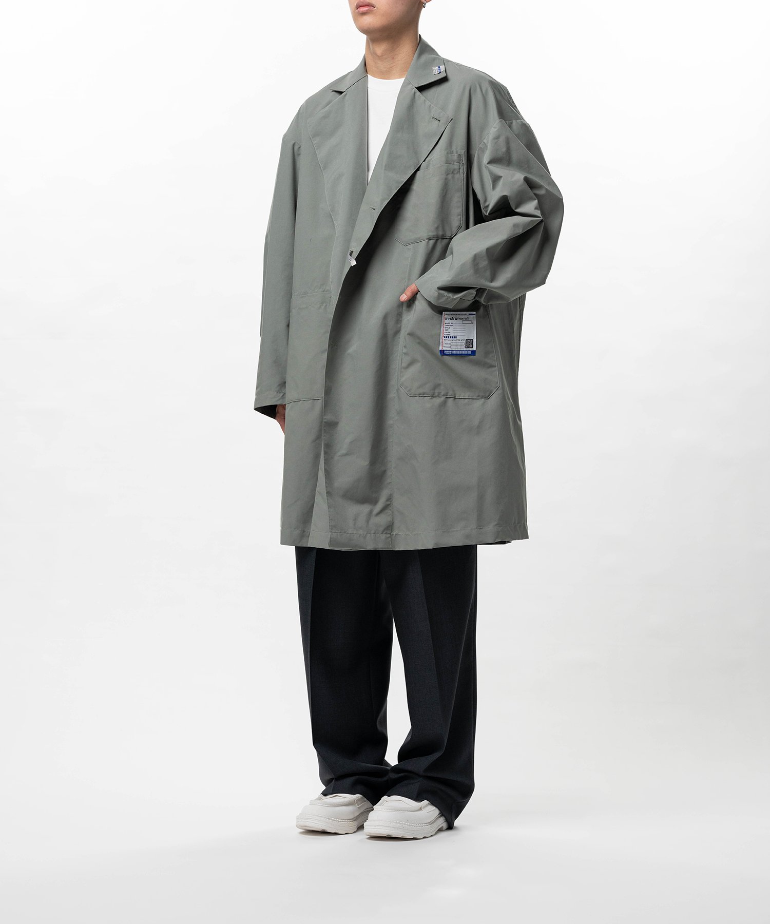 W/R Back Twill Doctor Coat