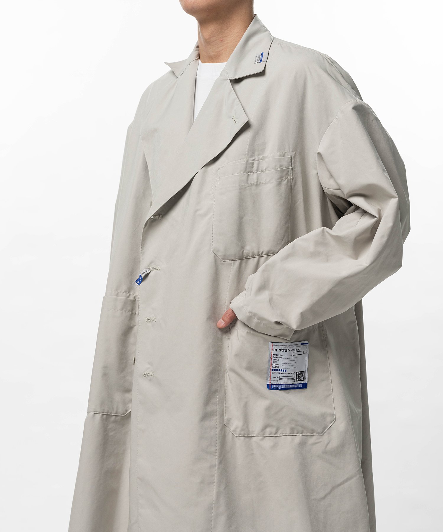 W/R Back Twill Doctor Coat