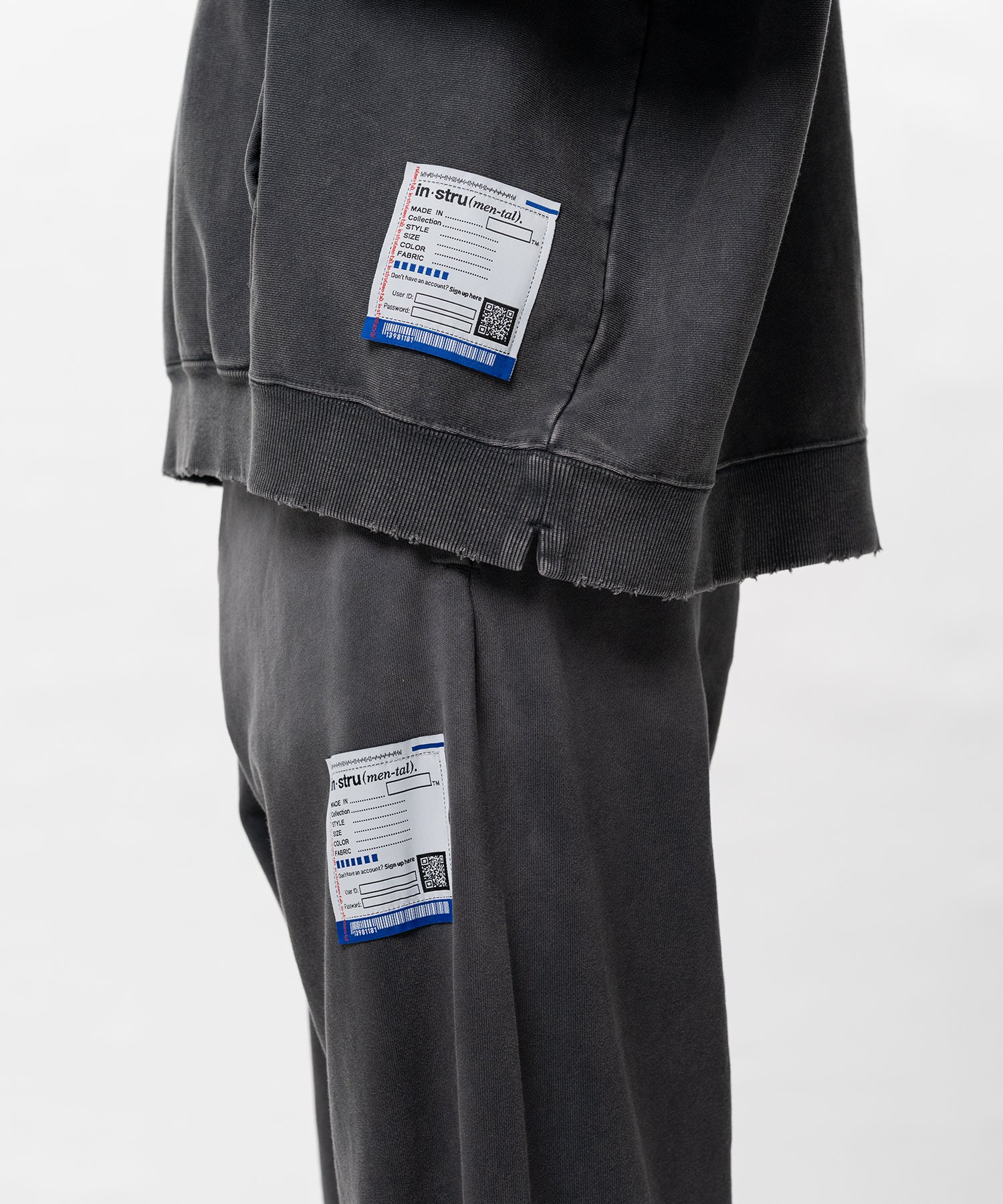 Sun Faded Like Distressed Hoodie