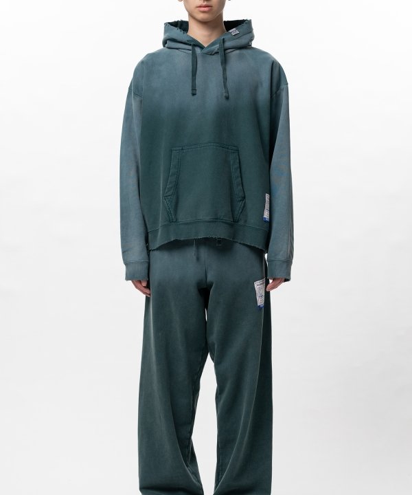 Sun Faded Like Distressed Hoodie