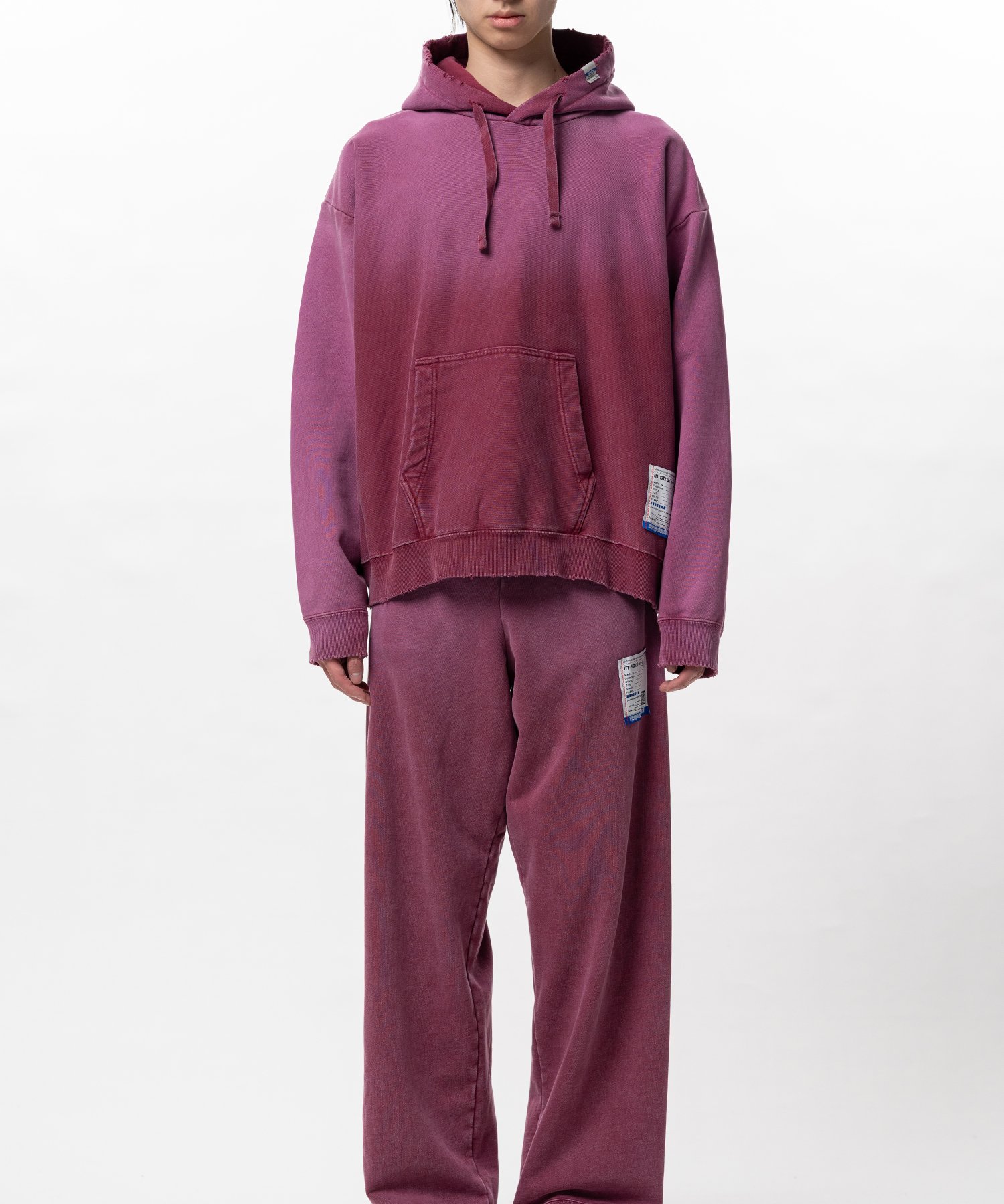 Sun Faded Like Distressed Hoodie