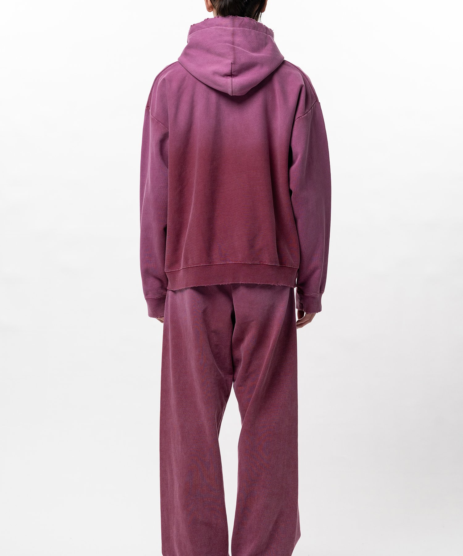 Sun Faded Like Distressed Hoodie