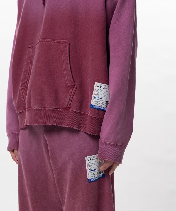 Sun Faded Like Distressed Hoodie