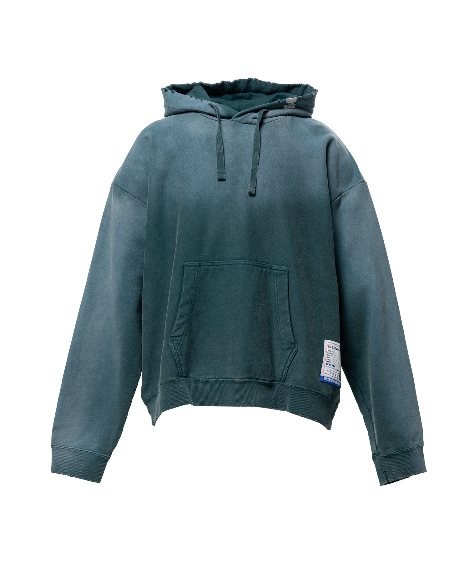 Sun Faded Like Distressed Hoodie