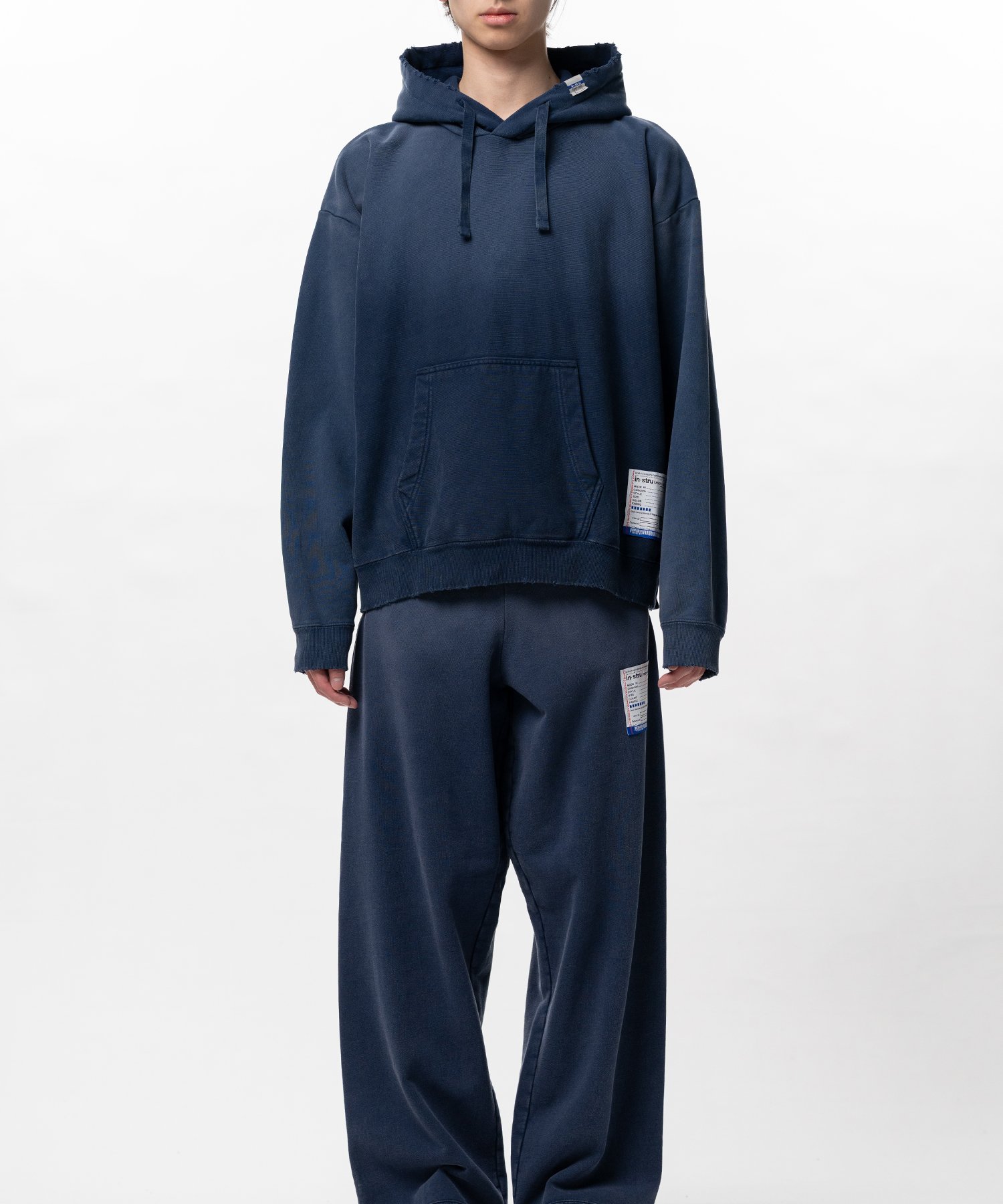 Sun Faded Like Distressed Hoodie