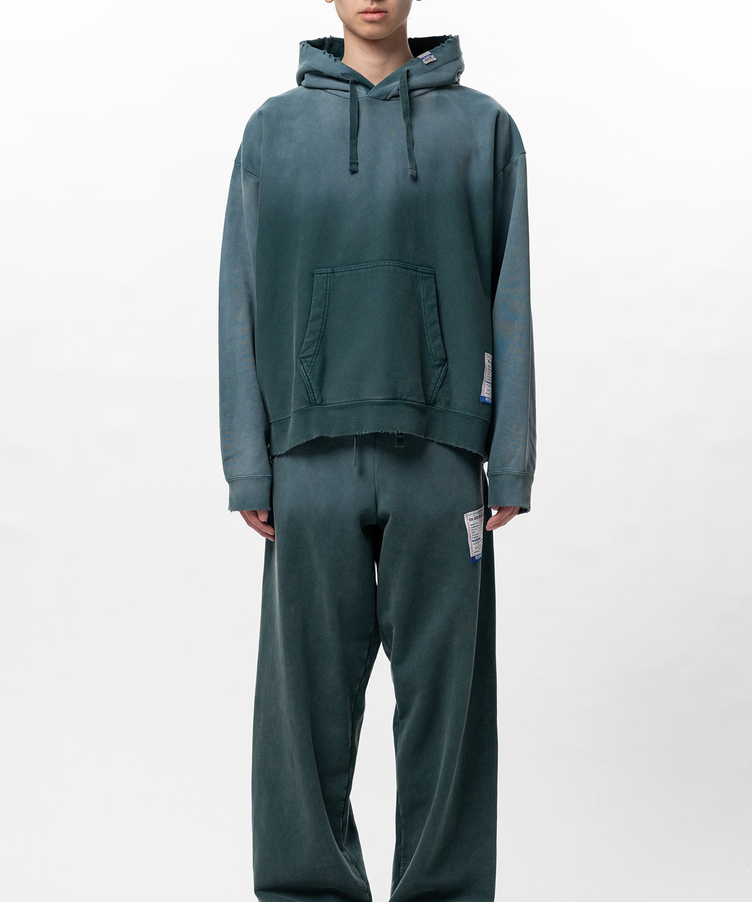 Sun Faded Like Distressed Hoodie