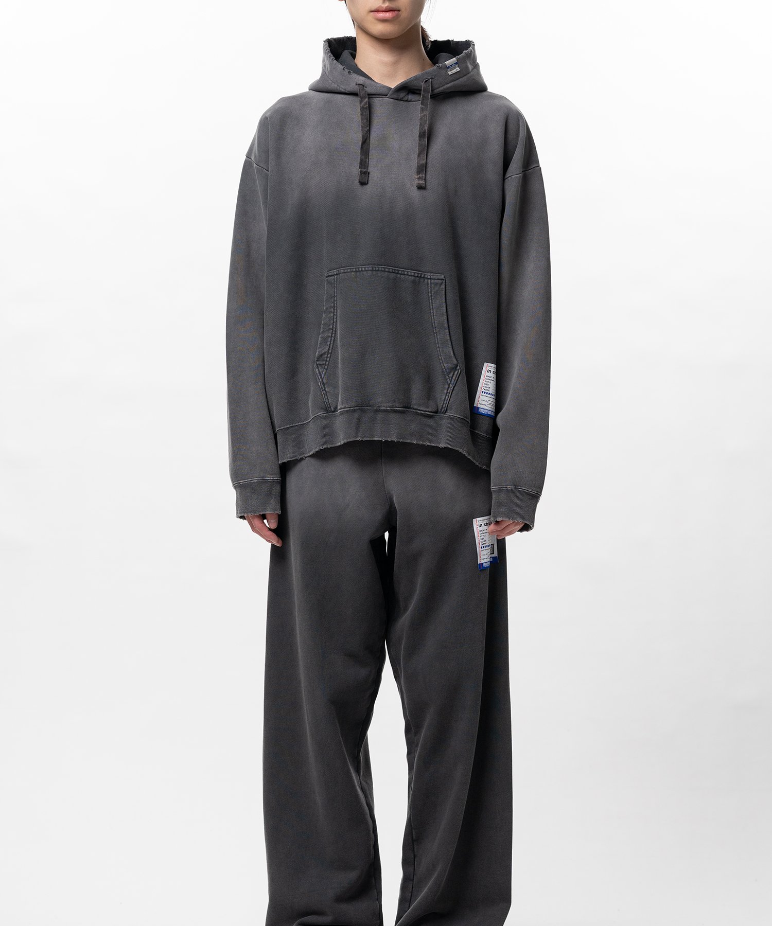 Sun Faded Like Distressed Hoodie