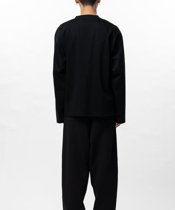 Heavy Weight Jersey Pocket Long-sleeve T-shirt