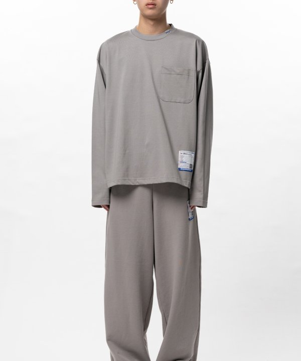 Heavy Weight Jersey Pocket Long-sleeve T-shirt