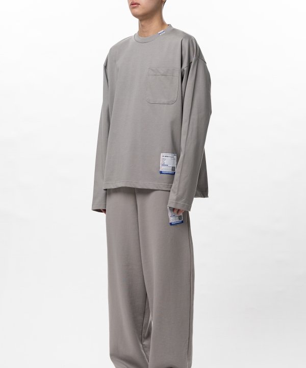 Heavy Weight Jersey Pocket Long-sleeve T-shirt