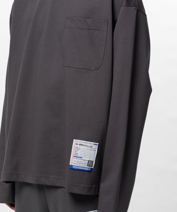 Heavy Weight Jersey Pocket Long-sleeve T-shirt