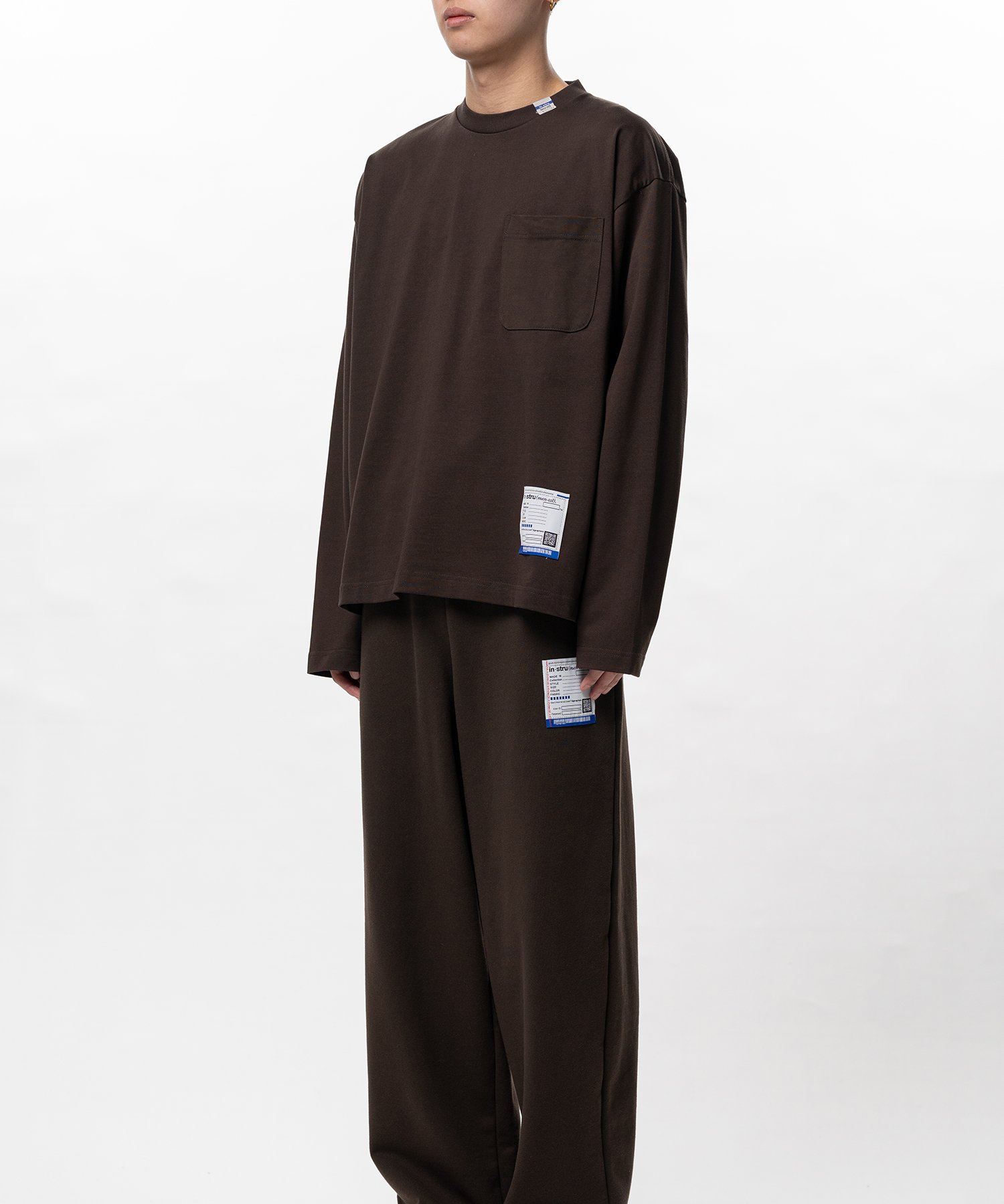 Heavy Weight Jersey Pocket Long-sleeve T-shirt