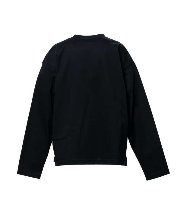 Heavy Weight Jersey Pocket Long-sleeve T-shirt