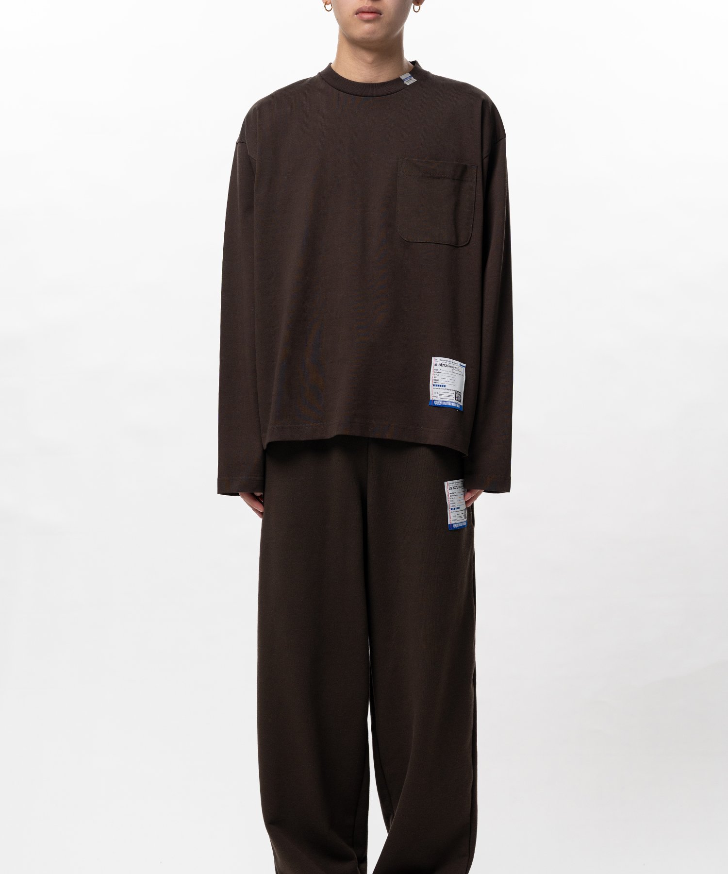 Heavy Weight Jersey Pocket Long-sleeve T-shirt