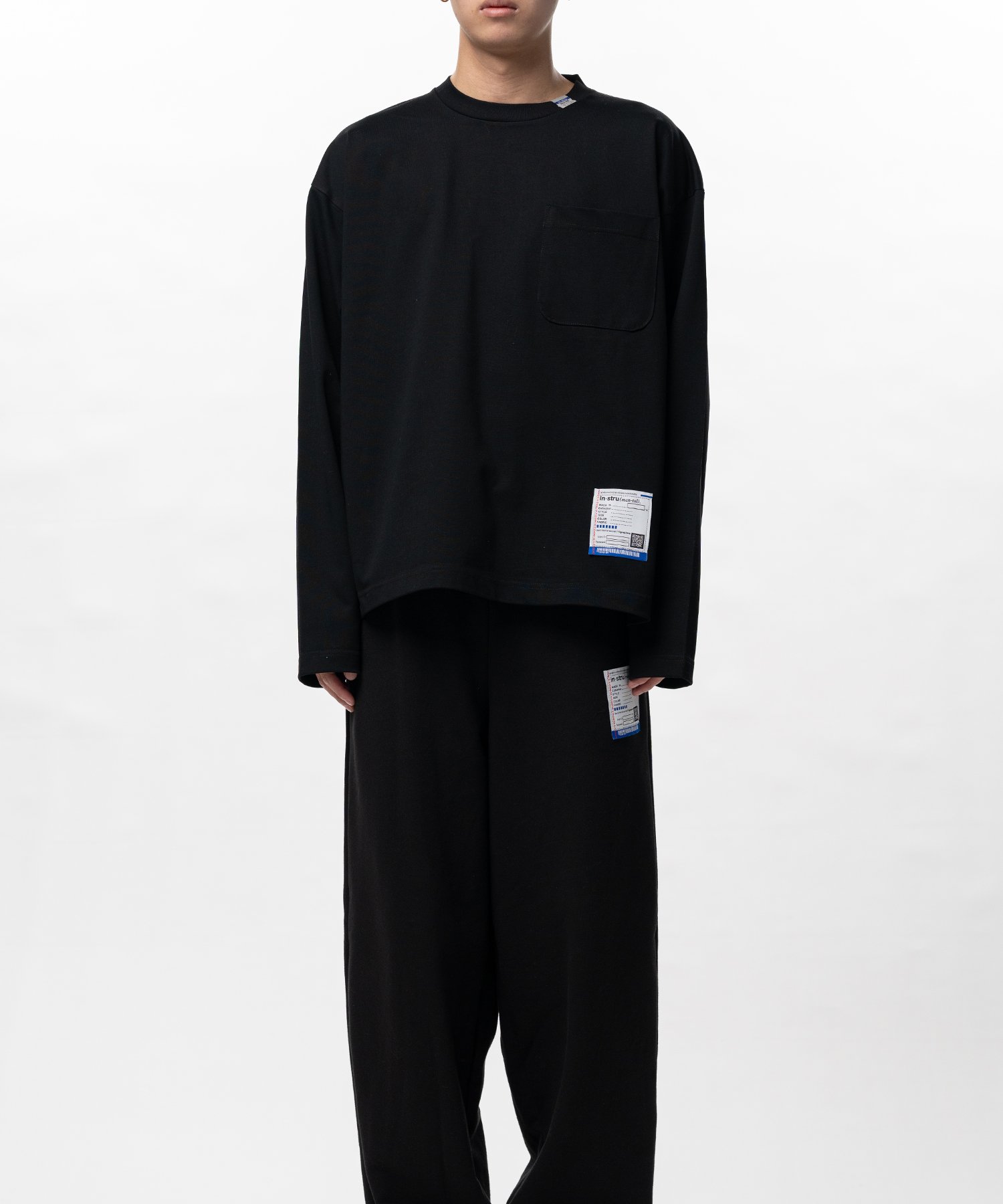 Heavy Weight Jersey Pocket Long-sleeve T-shirt