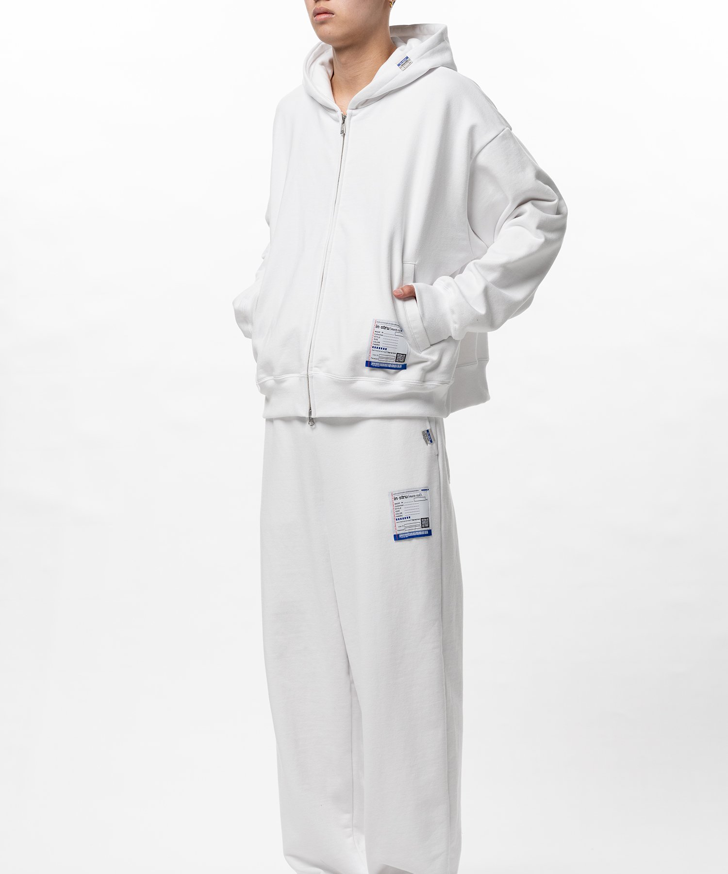 French Terry Zip-up Hoodie