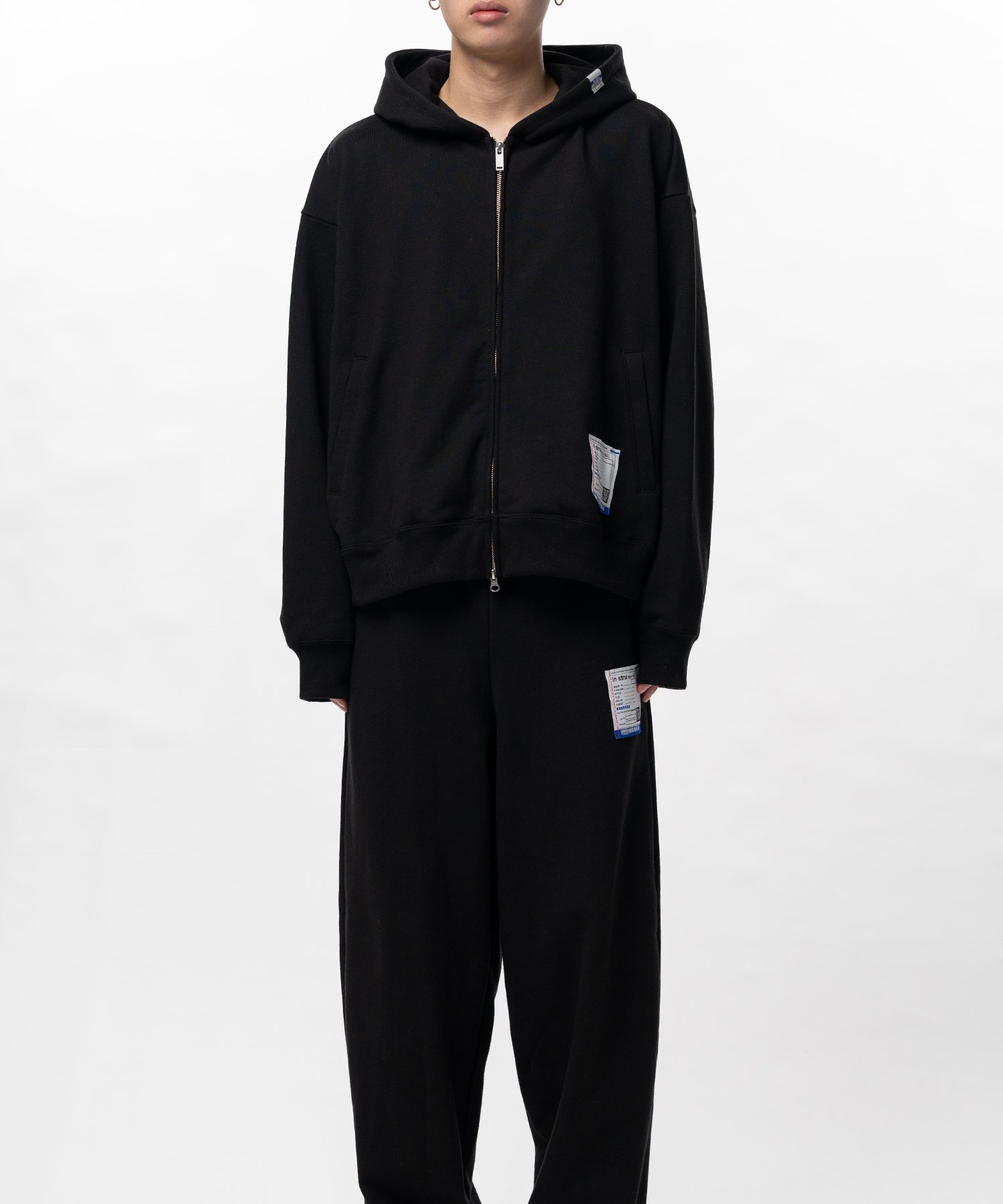 French Terry Zip-up Hoodie