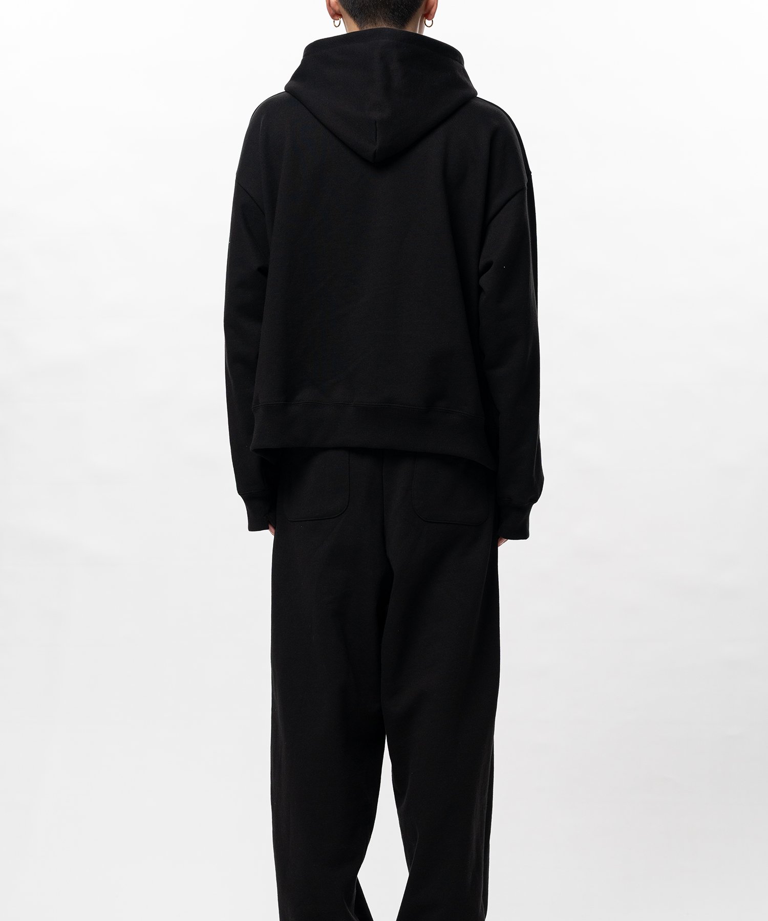 French Terry Zip-up Hoodie