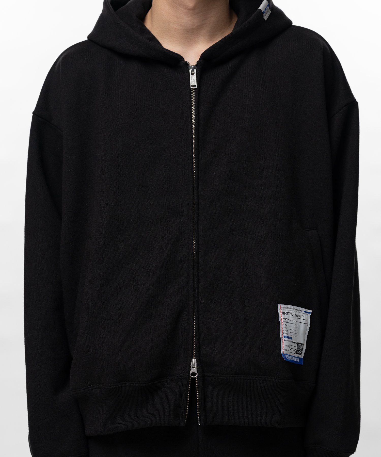 French Terry Zip-up Hoodie