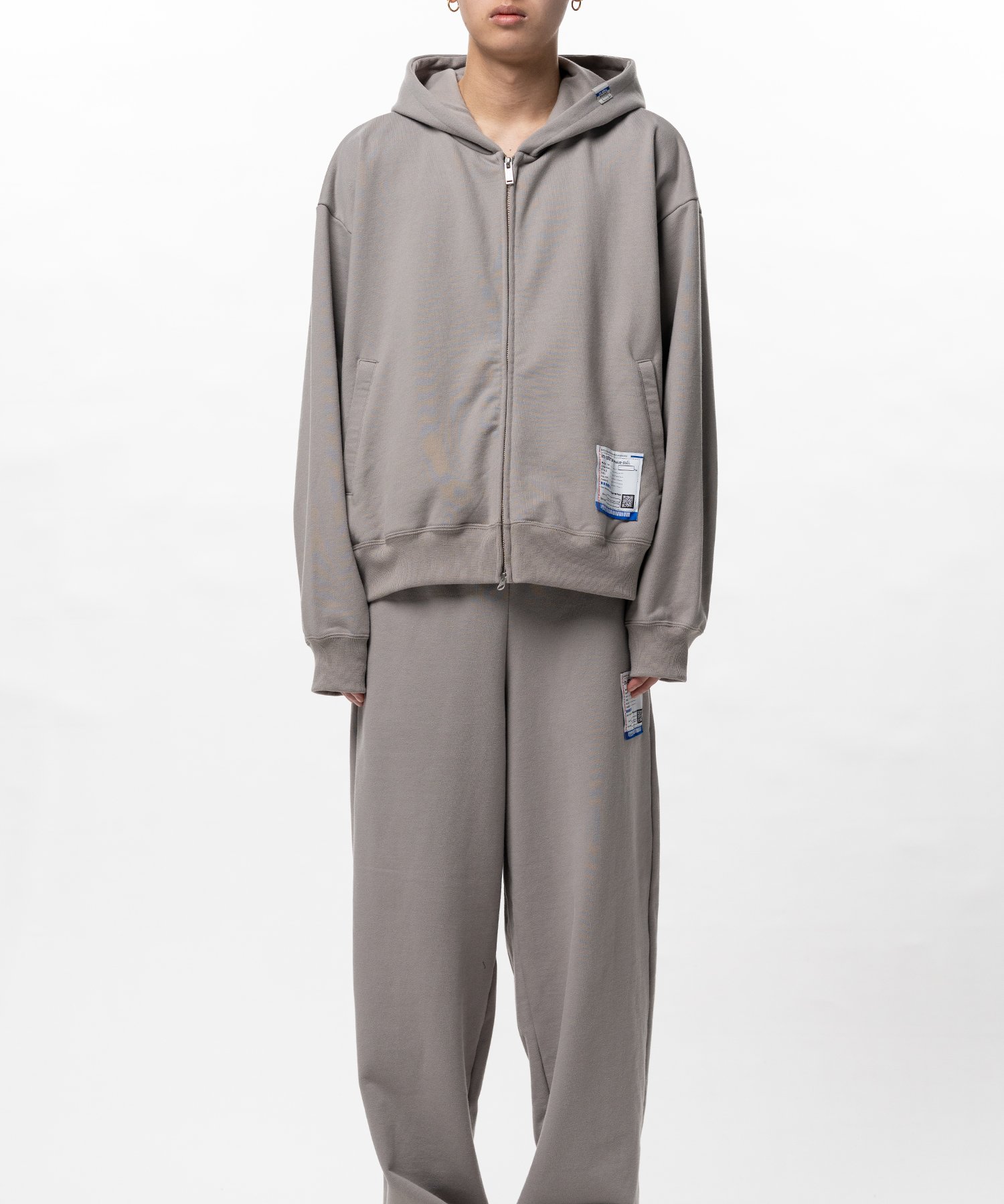 French Terry Zip-up Hoodie