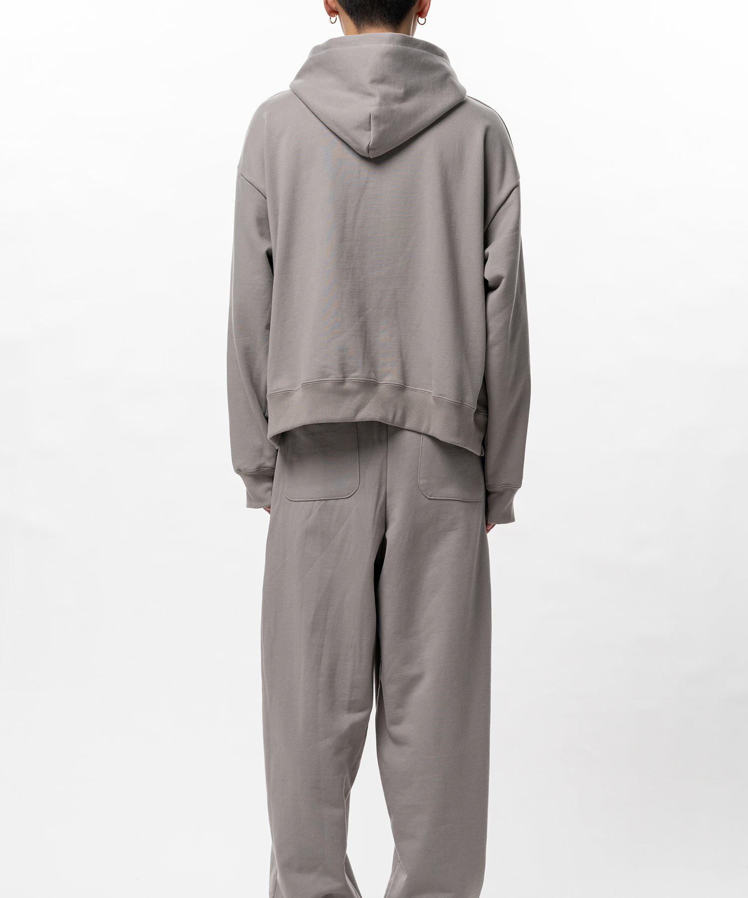 French Terry Zip-up Hoodie