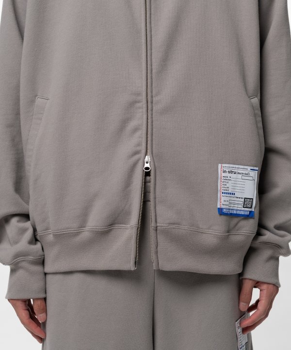 French Terry Zip-up Hoodie