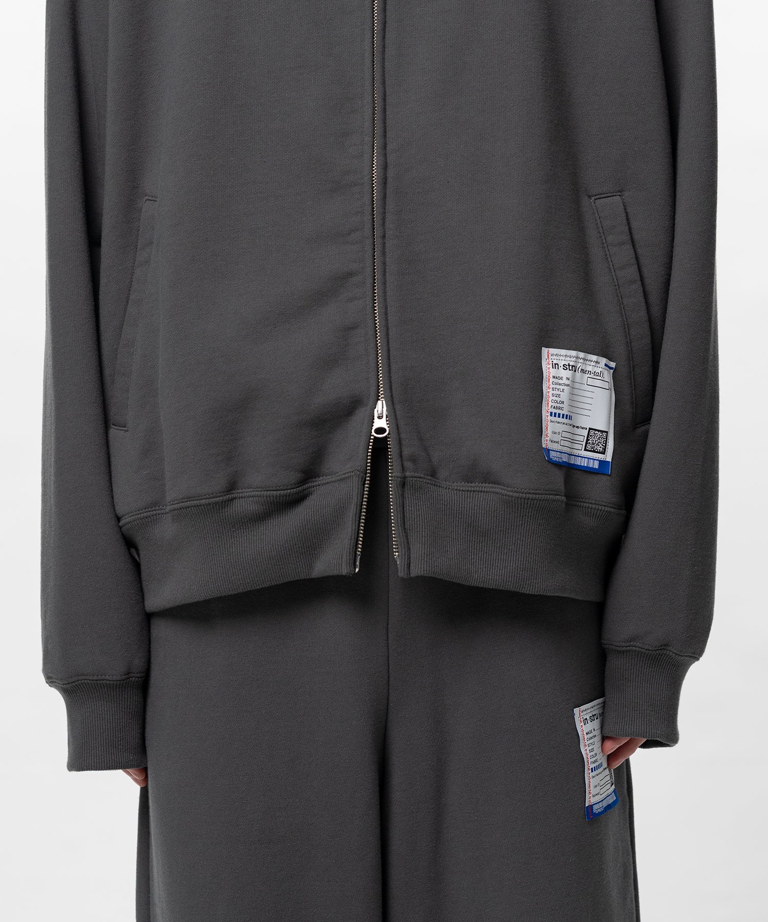 French Terry Zip-up Hoodie