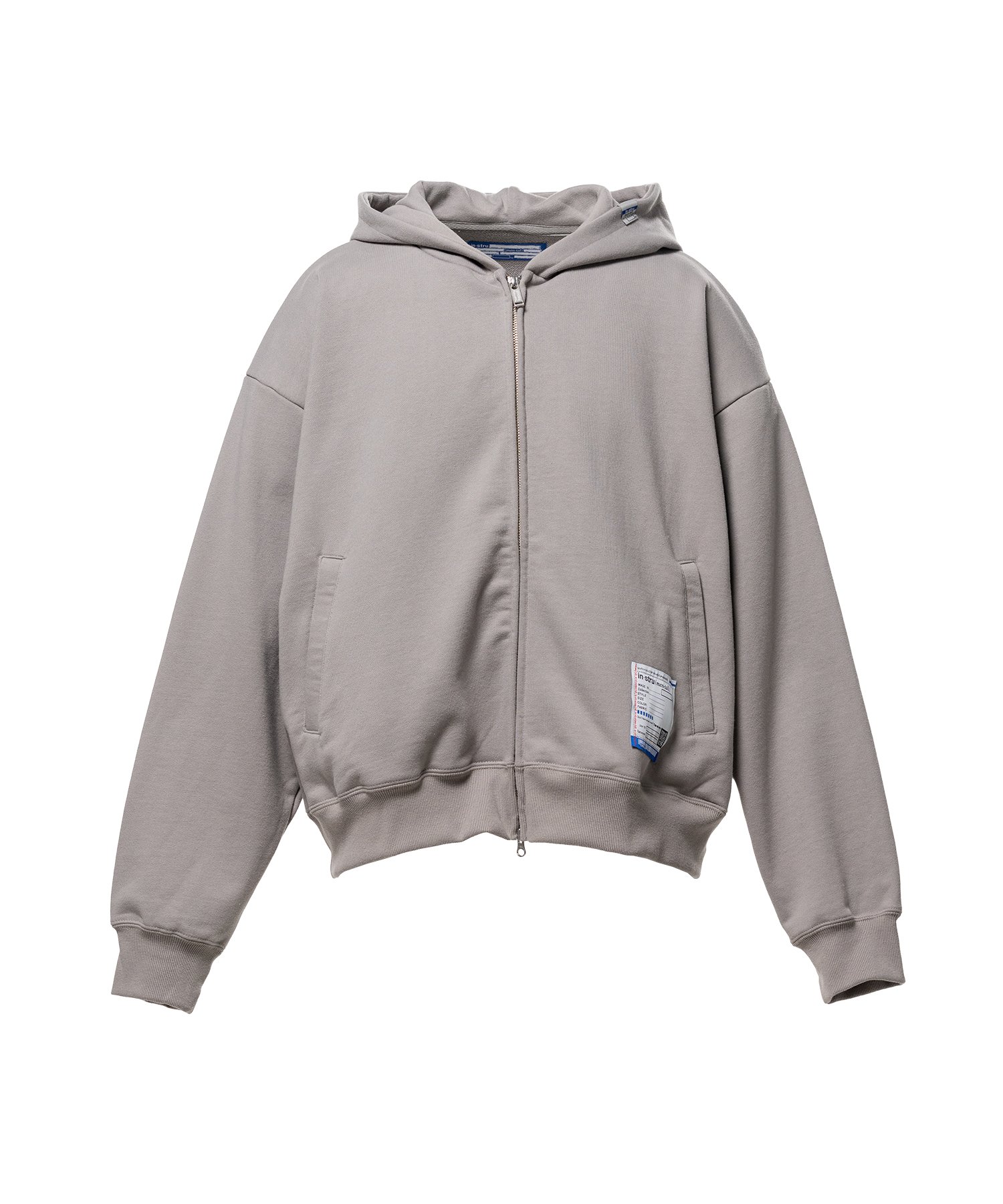 French Terry Zip-up Hoodie