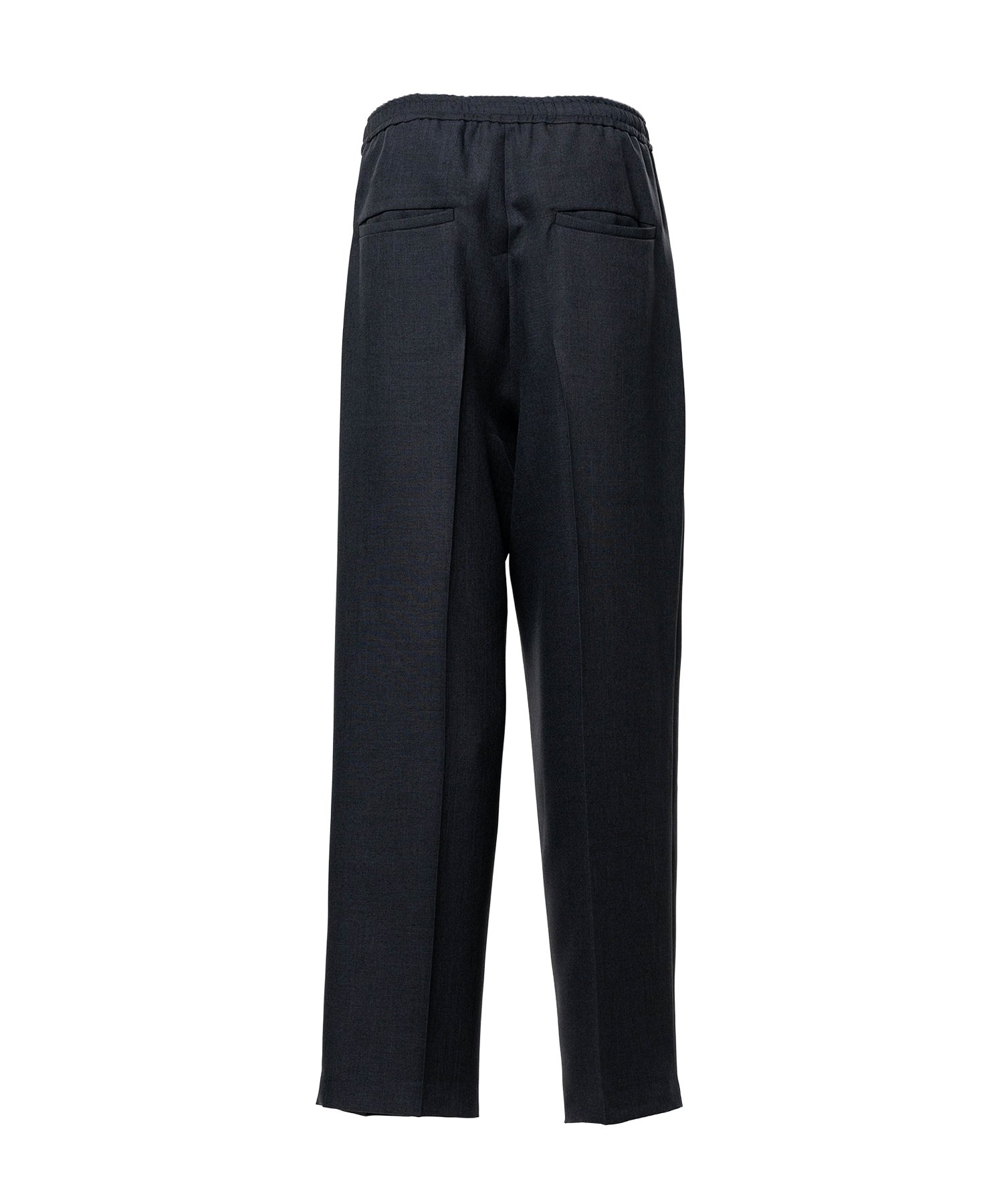 Sharkskin Wool Easy Pants