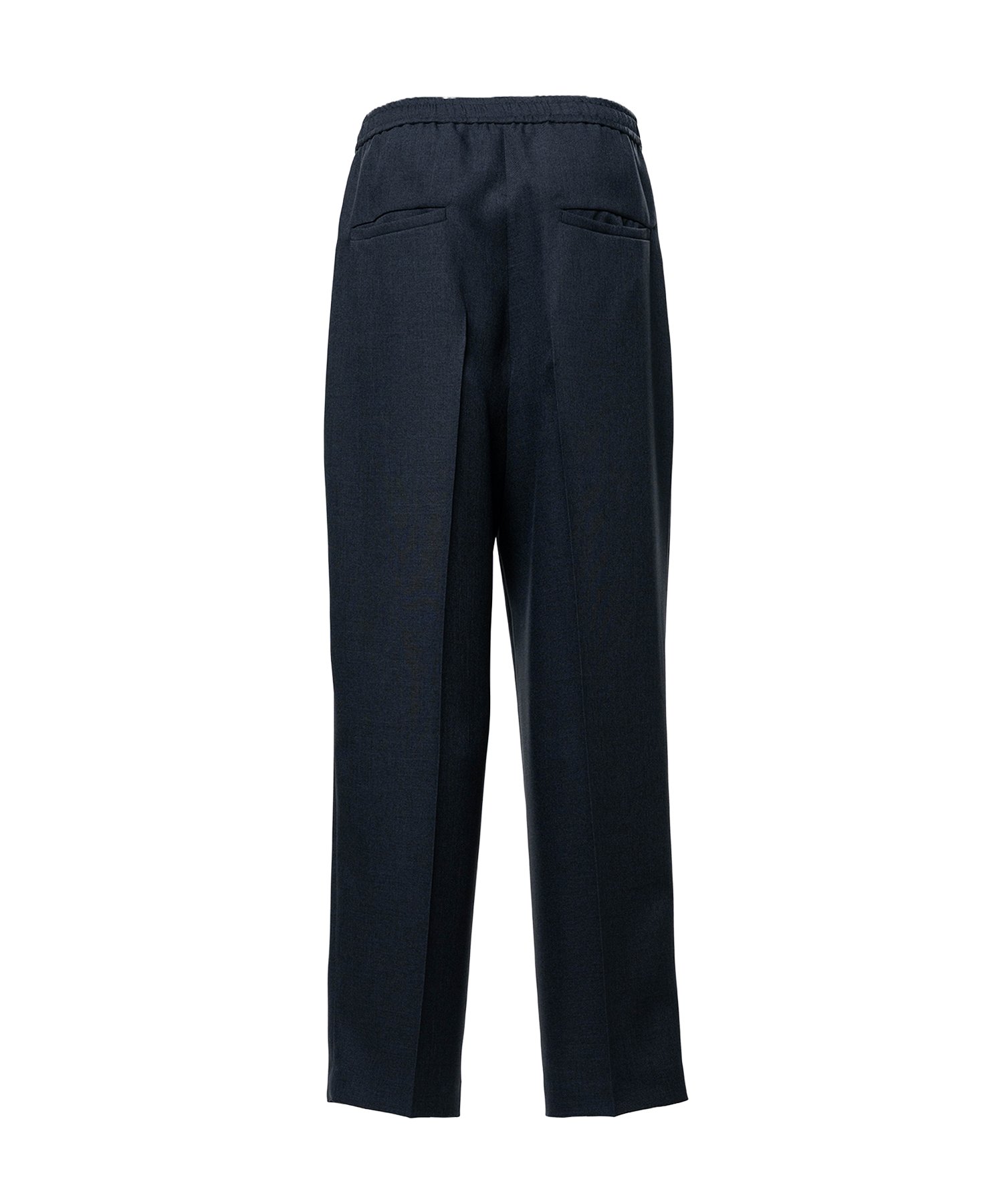 Sharkskin Wool Easy Pants