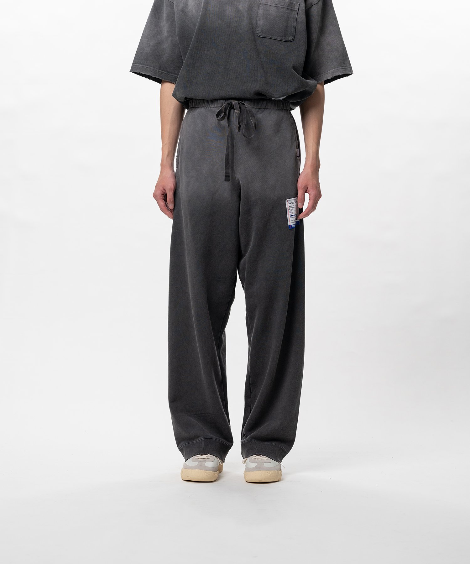 Sun Faded Like Distressed Sweat Pants