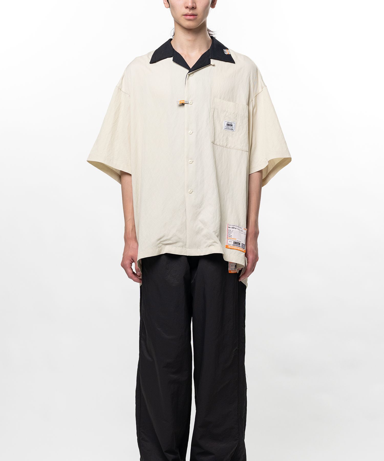 "UNION x in・stru(men-tal)."Know The Ledge Bowling Shirt