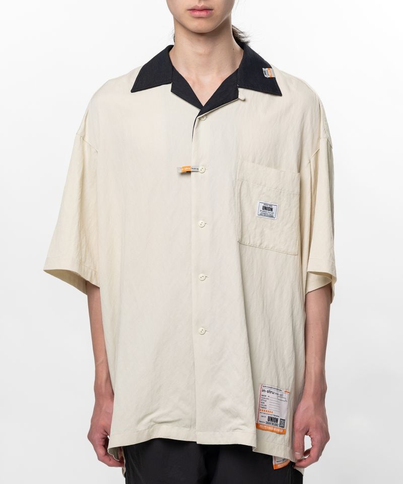 "UNION x in・stru(men-tal)."Know The Ledge Bowling Shirt