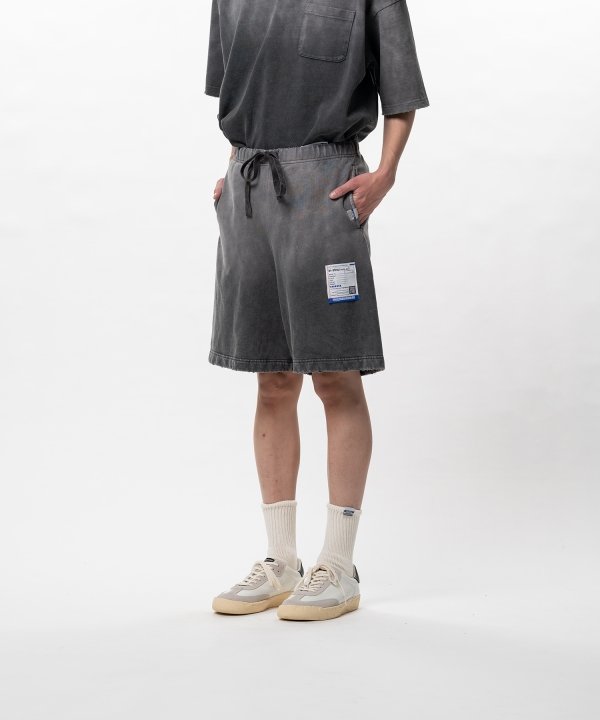 Sun Faded Like Distressed Sweat Shorts