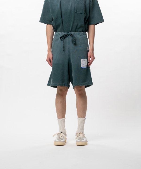 Sun Faded Like Distressed Sweat Shorts