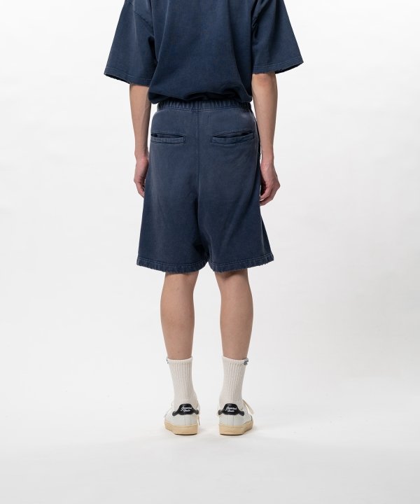 Sun Faded Like Distressed Sweat Shorts