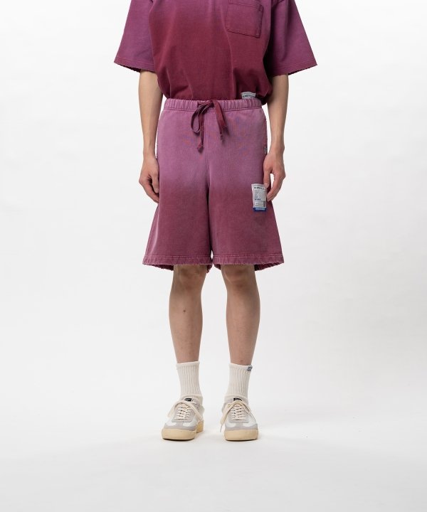 Sun Faded Like Distressed Sweat Shorts