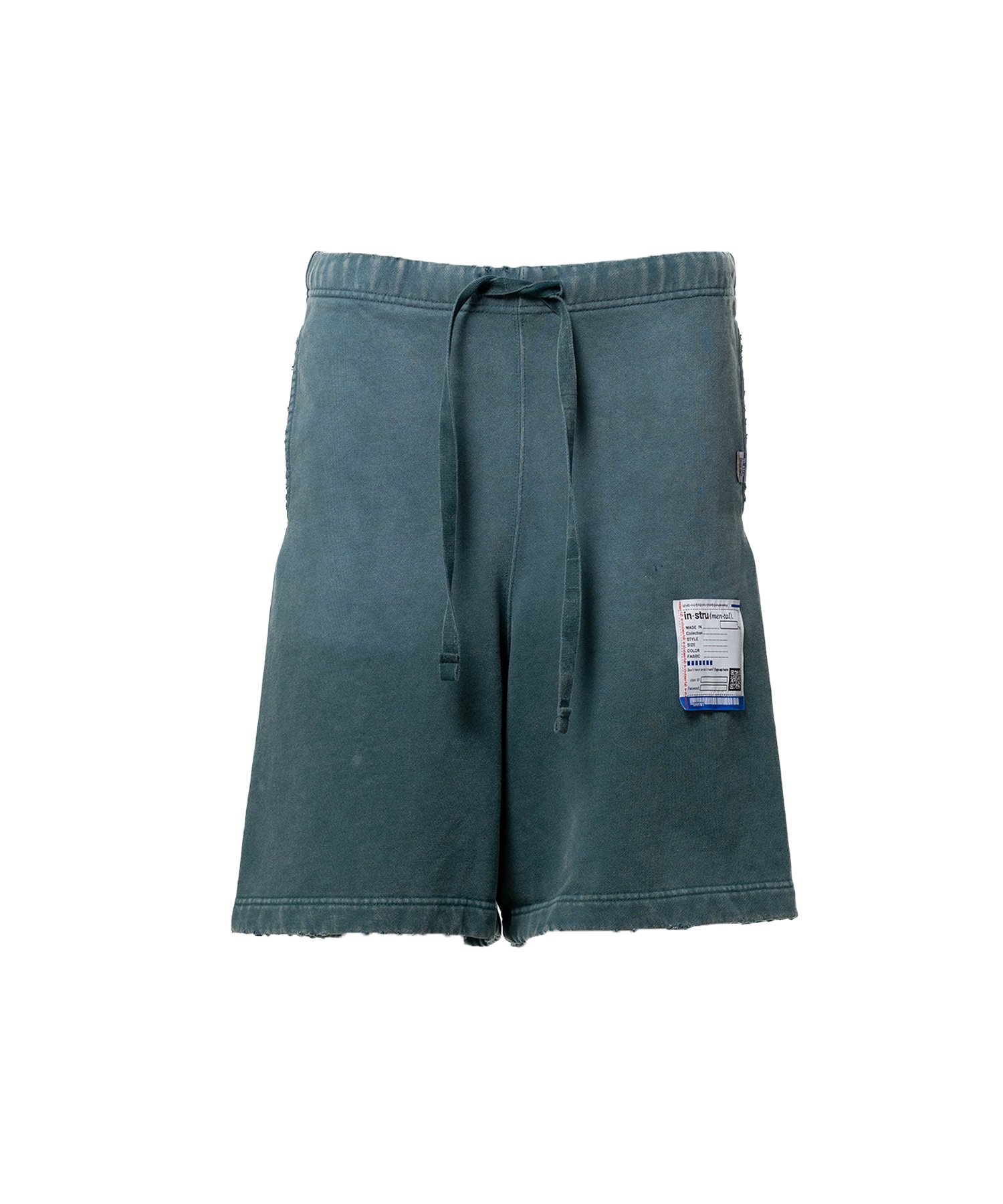 Sun Faded Like Distressed Sweat Shorts