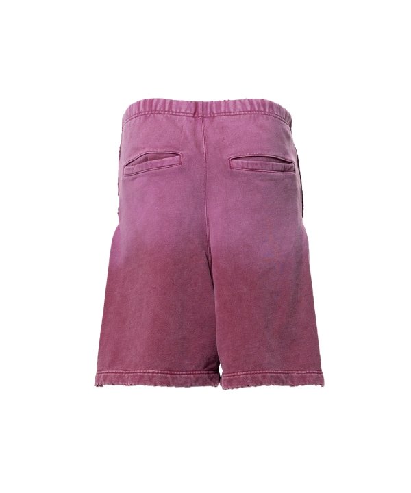 Sun Faded Like Distressed Sweat Shorts